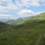 Blick zurück ins schöne Hochtal von Fondei