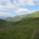 Blick zurück ins schöne Hochtal von Fondei