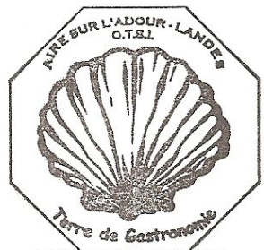 Stempel von Aire sur l'Adour