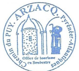 Stempel von Arzacq-Arraziguet