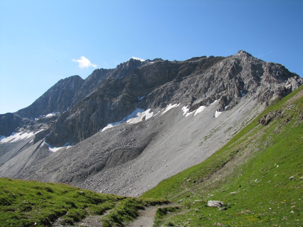 Blick zum Parpaner Weisshorn