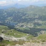 Lenzerheide mit Heidsee, Valbella und Parpan