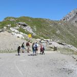 beim Gredigs Fürggli 2615 m.ü.M.