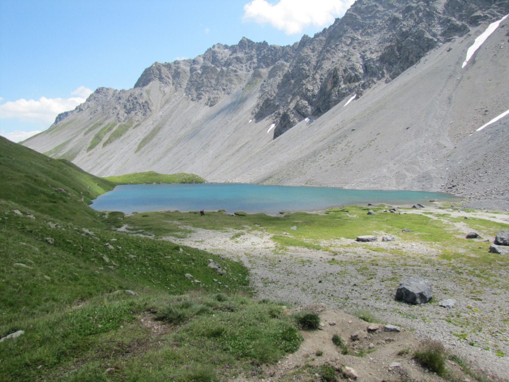 wir haben den Älplisee 2156 m.ü.M. erreicht