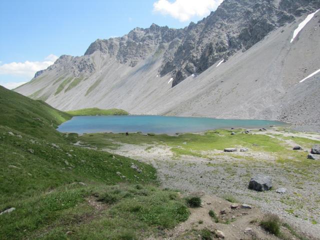 wir haben den Älplisee 2156 m.ü.M. erreicht