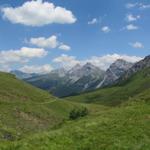 auf der Aroser Alp, kurz vor dem Berggasthaus Alpenblick