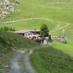 wir haben das Berggasthaus Alpenblick 1953 m.ü.M. erreicht