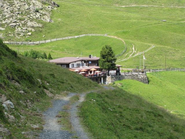 wir haben das Berggasthaus Alpenblick 1953 m.ü.M. erreicht