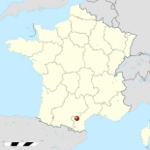 hier befindet sich Carcassonne
