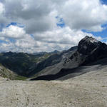 Breitbildfoto von der Ducanfurgga aus gesehen Richtung Ducantal