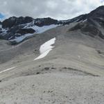 die Ducanfurgga. Hier in der nähe beim Ducan Gletscher hat man Dinosaurier Knochen gefunden