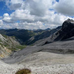 Breitbildfoto von der Ducanfurgga aus gesehen Richtung Ducantal