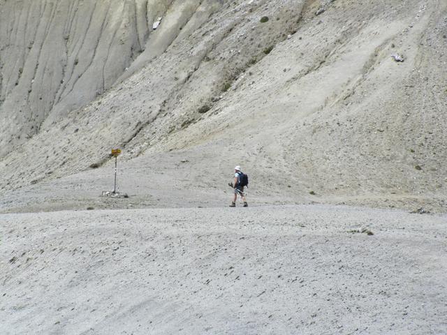 Mäusi bei der Ducanfurgga. Hier oben sieht es wirklich aus wie auf dem Mond