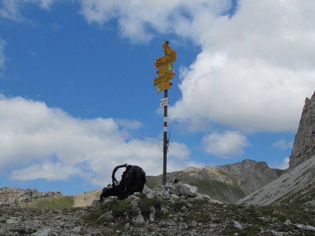 wir haben die Fanezfurgga 2580 m.ü.M. erreicht