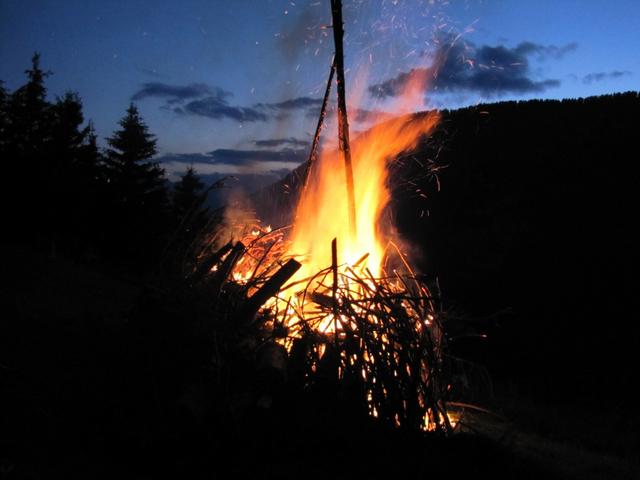 und das obligate Höhenfeuer