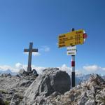 wir haben den Büelenhorn 2807 m.ü.M. erreicht