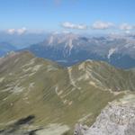 der Fil da Stugl oder auf Deutsch der Stulsergrat. Über diesen Grat werden wir wandern