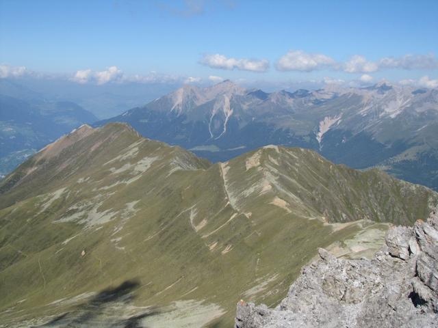 der Fil da Stugl oder auf Deutsch der Stulsergrat. Über diesen Grat werden wir wandern