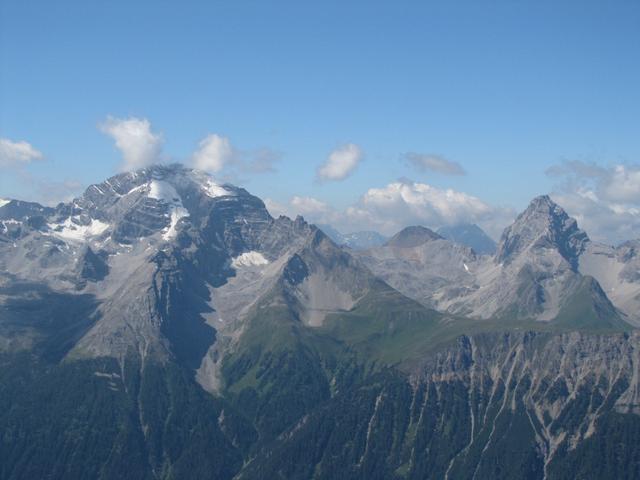 der Piz Ela und der Corn da Tinizong