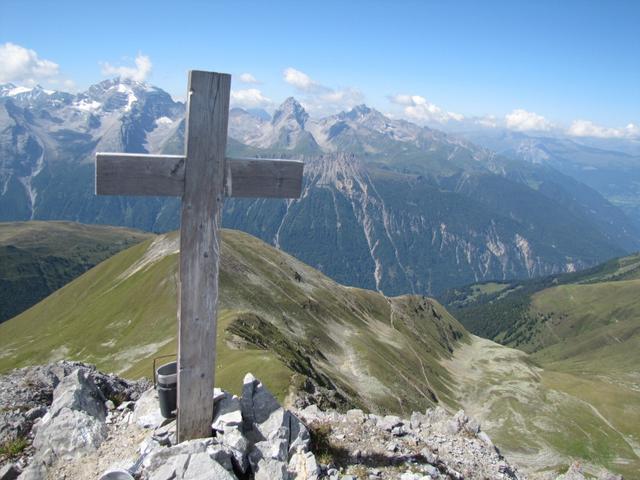 Gipfelkreuz auf dem Büelenhorn
