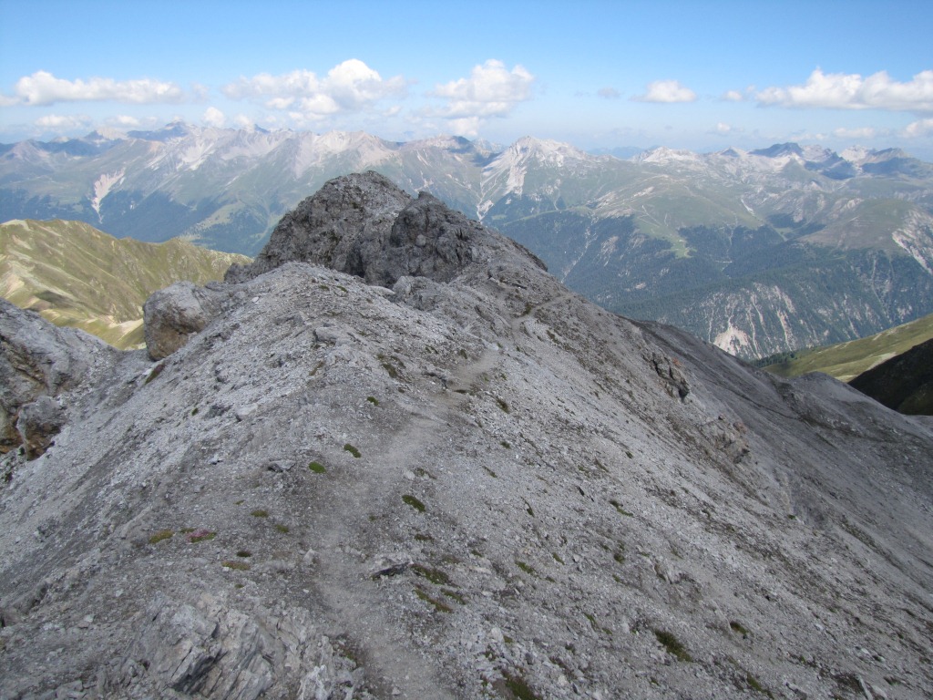 auf dem Weg zurück zu Punkt 2769 m.ü.M.