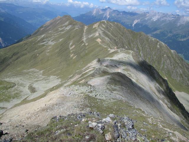 der Fil da Stugl (Stulsergrat) Genuss pur, ein guter Gratweg, fast drei Kilometer lang