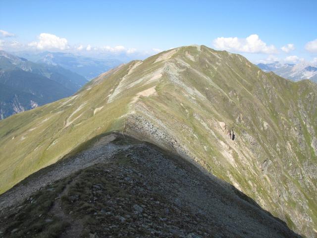 wir befinden uns nun auf dem Fil da Stugl (Stulsergrat)