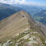 kurz vor Muchetta wird der Bergpfad nun definitv Alpiner