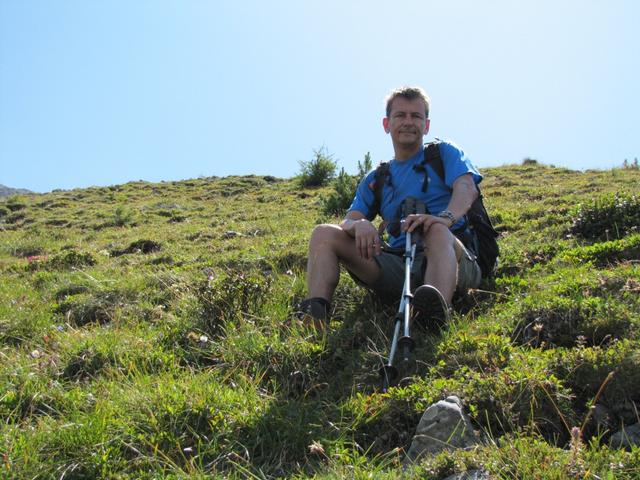 Franco macht eine kleine Pause