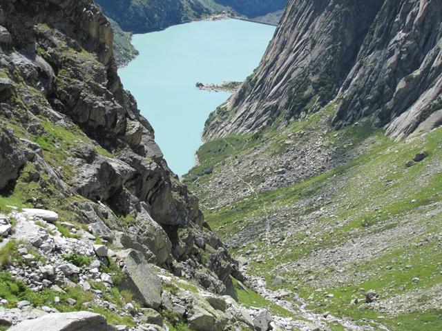 gut ersichtlich der Westuferweg, den wir einschlagen werden