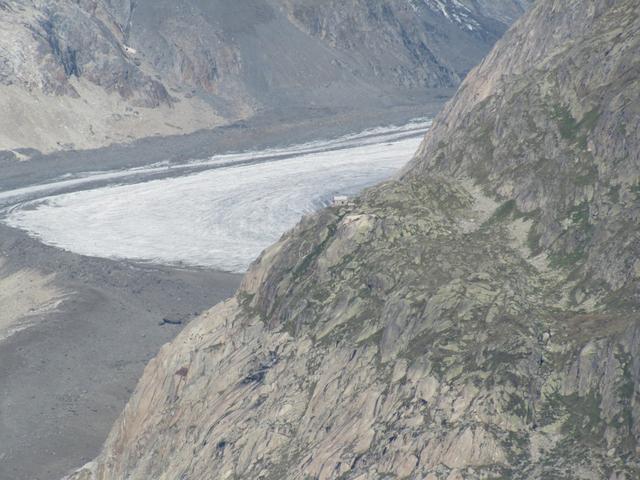 Blick zur Lauteraarhornhütte