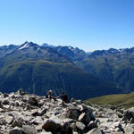 wunderschönes Breitbildfoto mit Blick ins Wallis