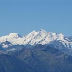 die Mischabelgruppe. Alphubel, Täschhorn, Dom, Lenzspitze und Balfrin