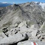 wie schon erwähnt, das Sidelhorn ist ein reiner Geröllhaufen