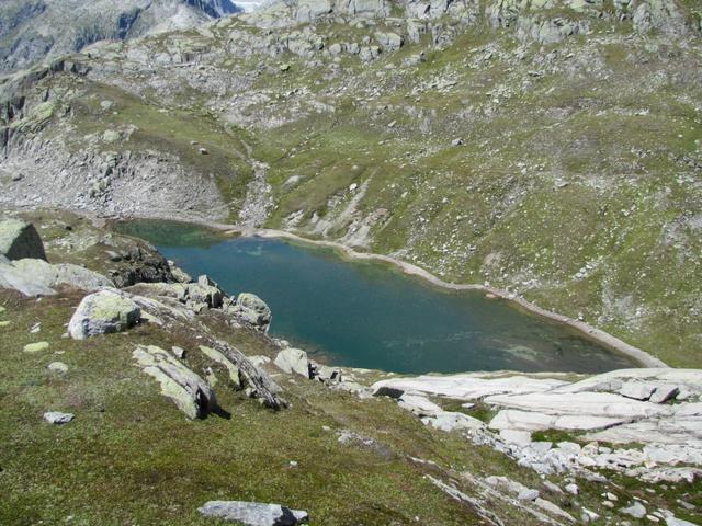 Blick runter zum Remersee bei Punkt 2539 m.ü.M.