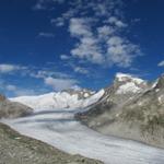 "bim grosse Stei" 2650 m.ü.M. mit Blick zum Rhonegletscher