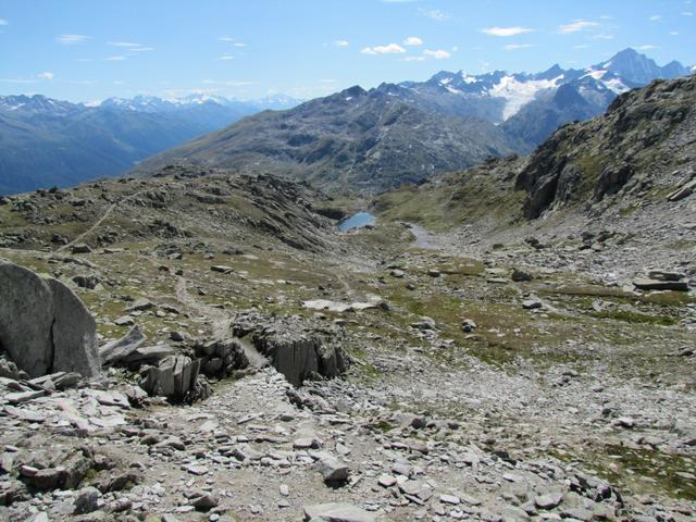 auf gleichem Weg geht es nun wieder runter. Kurz vor dem Remersee