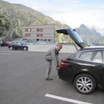 beim Parkplatz Grimsel Hospitz