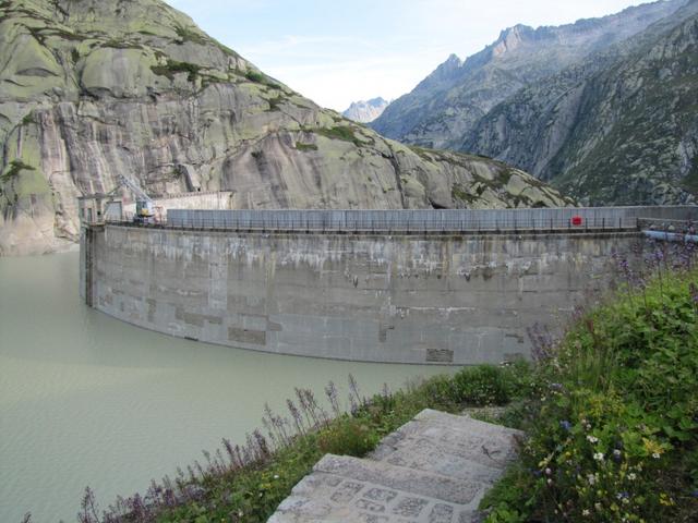 kurz vor der Staumauer