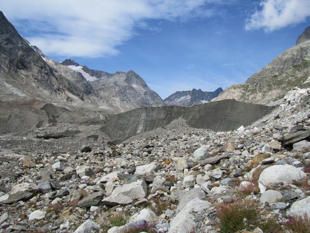 kurz vor der Zunge des Unteraargletscher