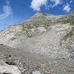 kurz vor dem verlassen des Unteraargletscher