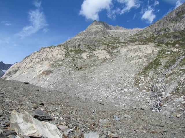 kurz vor dem verlassen des Unteraargletscher