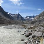 Blick zurück Richtung Lauteraarhütte