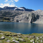 schönes Breitbildfoto vom wunderschönen Distelsee auf 2587 m.ü.M. gelegen