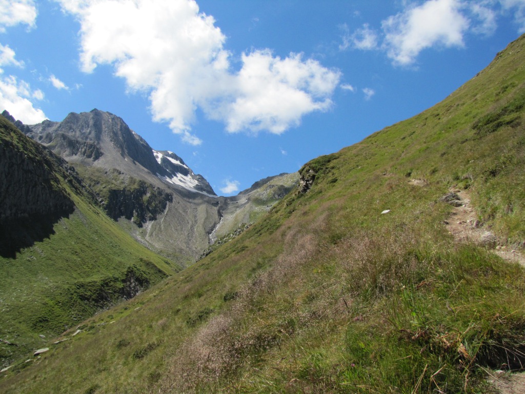 Blick zurück zu den Ritzhörner und Ritzfurgge