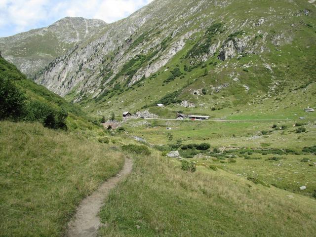 Blick auf Ladstafel