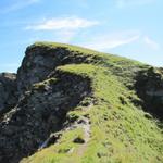 es geht wieder zurück zum Gipfel vom Montalin