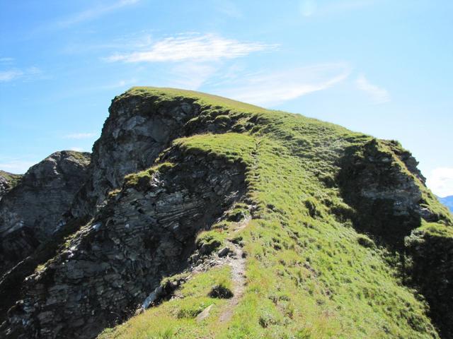 es geht wieder zurück zum Gipfel vom Montalin