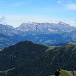 Breitbildfoto mit Blick ins Rätikon in der mitte die Schesaplana. Dort oben waren wir auch schon