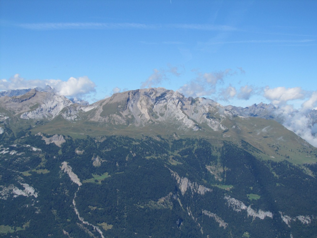 Blick zum Haldensteiner Calanda